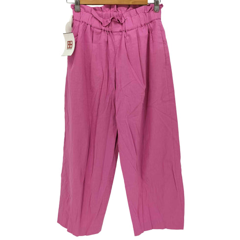 ジャーナルスタンダード JOURNAL STANDARD ウォッシャブル コットンリネン VIS ワイドパンツ レディース JPN:36