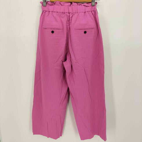 ジャーナルスタンダード JOURNAL STANDARD ウォッシャブル コットンリネン VIS ワイドパンツ レディース JPN:36