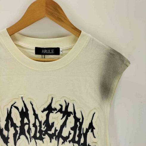 アリュール ARULE Melting Logo Sleeveless Tee メルティングロゴ ノースリーブTシャツ メンズ M