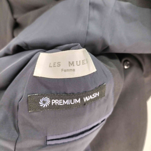 レミュー LES MUES PREMIUM WASH プレミアムウォッシュ シングル 2B テーラードジャケット 背抜き レディース SS