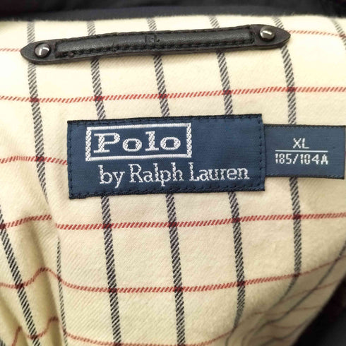 ポロバイラルフローレン Polo by RALPH LAUREN 裏地チェック 襟コーデュロイ フーデットジャケット メンズ import:XL