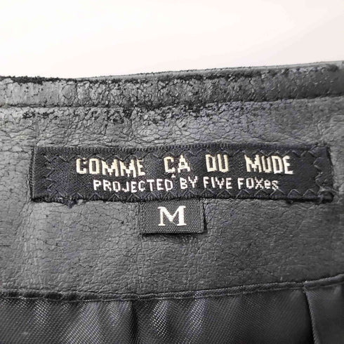 コムサデモード COMME CA DU MODE リアルレザー タイトスカート レディース JPN:M