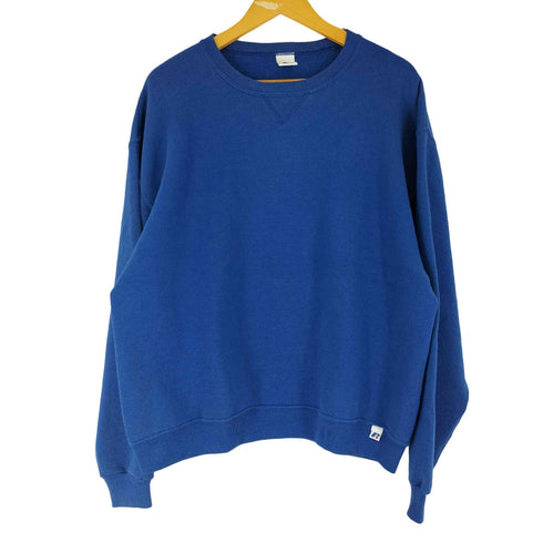 ラッセルアスレチック RUSSELL ATHLETIC 90S USA製 クルーネックスウェット 無地 メンズ import:L