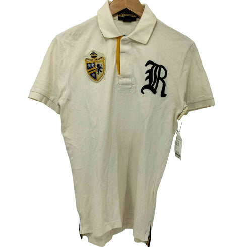 ポロラルフローレン POLO RALPH LAUREN パッチワーク クレイジーパターン ポロシャツ メンズ import:XS