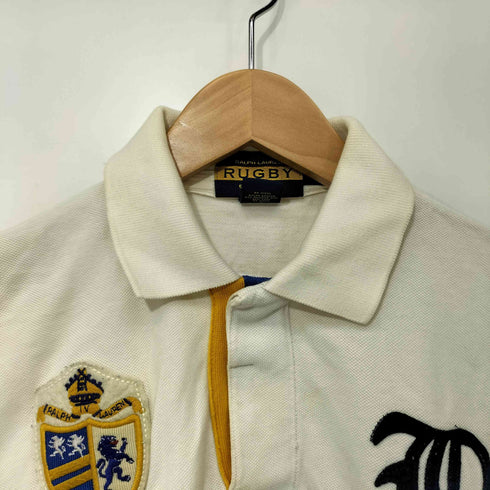 ポロラルフローレン POLO RALPH LAUREN パッチワーク クレイジーパターン ポロシャツ メンズ import:XS
