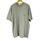 コムデギャルソンシャツ COMME des GARCONS SHIRT cotton jersey plain with CDG SHIRT logo on front - big T フロントプリント 半袖Tシャツ メンズ JPN:L