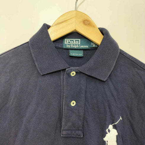 ポロラルフローレン POLO RALPH LAUREN PERFORMANCE スモールポニー カラーブロック ポロシャツ メンズ import:L
