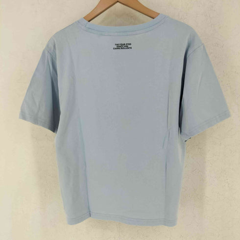 THE FOUR-EYED×CRANE BOLLENTE ラインストーンプリント Tシャツ レディース import:XL