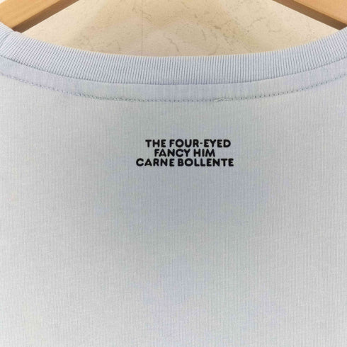 THE FOUR-EYED×CRANE BOLLENTE ラインストーンプリント Tシャツ レディース import:XL