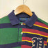 ラグビーラルフローレン Rugby Ralph Lauren ワッペン 鹿の子 ポロシャツ メンズ import:XS