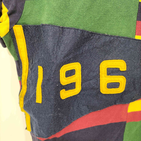 ラグビーラルフローレン Rugby Ralph Lauren ワッペン 鹿の子 ポロシャツ メンズ import:XS