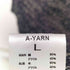 A-YARN エーヤン ナンバリング メランジ ニット ベスト メンズ L