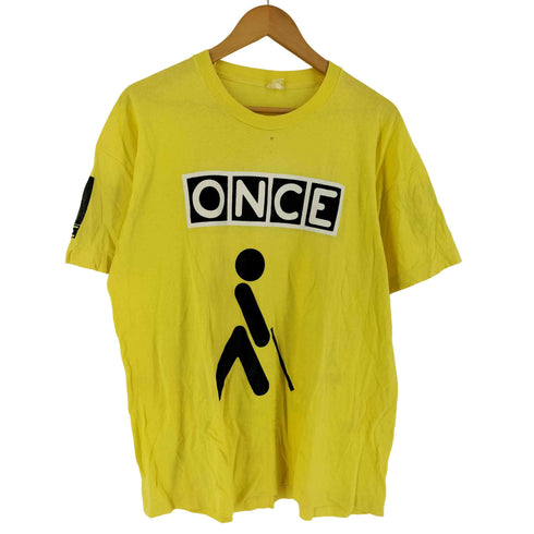 袖裾シングル ピクトグラムプリント Tシャツ メンズ