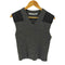 ジョンローレンスサリバン JOHN LAWRENCE SULLIVAN SHOULDER PAD RIB KNIT VEST レディース