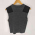 ジョンローレンスサリバン JOHN LAWRENCE SULLIVAN SHOULDER PAD RIB KNIT VEST レディース