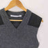 ジョンローレンスサリバン JOHN LAWRENCE SULLIVAN SHOULDER PAD RIB KNIT VEST レディース