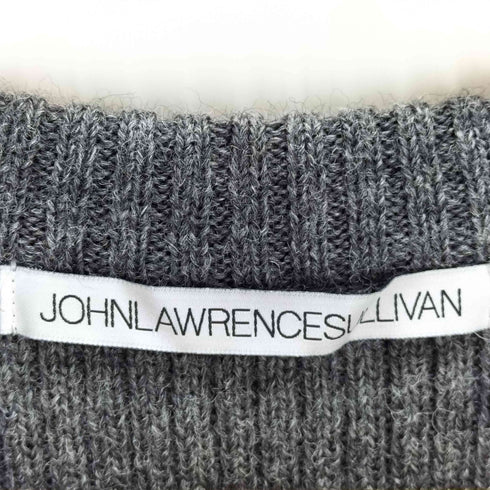 ジョンローレンスサリバン JOHN LAWRENCE SULLIVAN SHOULDER PAD RIB KNIT VEST レディース