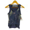 SABOTAGE サボタージュ フロッキープリント ダメージタンクトップ メンズ import:XS
