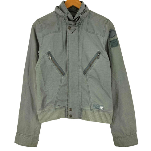 ディーゼル DIESEL リップストップ ミリタリーブルゾン Y2K レディース JPN:M