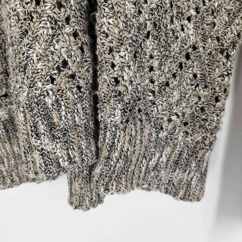 カンファーウッド CAMPHOR WOOD skipper stitching l/s knit shirt 透かし編みスキッパーL/Sニットシャツ メンズ M