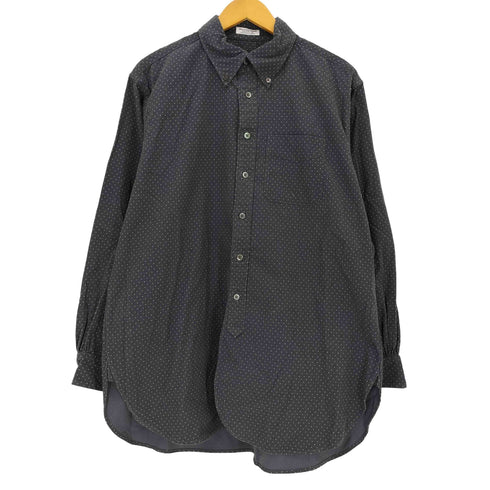 エンジニアードガーメンツ Engineered Garments アメリカ製 ドット柄 コーデュロイボタンダウンシャツ メンズ import:M