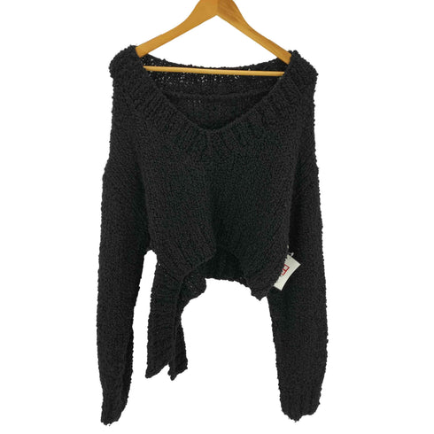 プランクプロジェクト PRANK PROJECT V-neck Slab Short Knit Vネックスラブショートニット レディース FREE