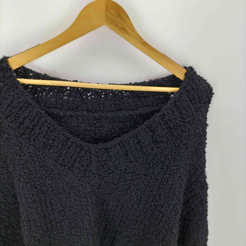 プランクプロジェクト PRANK PROJECT V-neck Slab Short Knit Vネックスラブショートニット レディース FREE