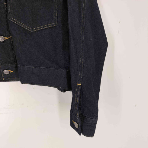 ATTITUDE MAKES STYLE アティチュード メイクス スタイル 2ND インディゴ クロップド デニムジャケット レディース M