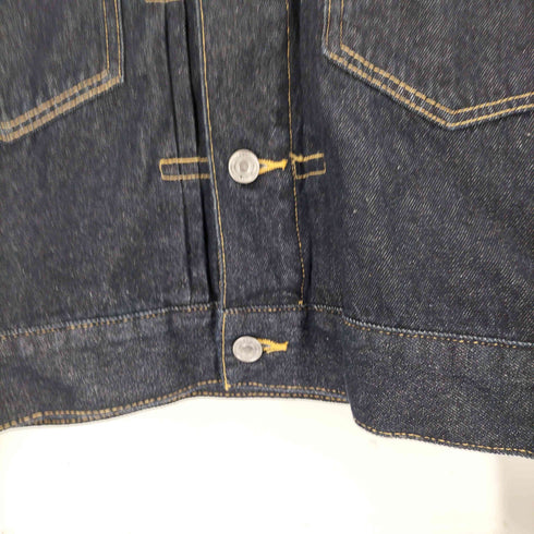 ATTITUDE MAKES STYLE アティチュード メイクス スタイル 2ND インディゴ クロップド デニムジャケット レディース M