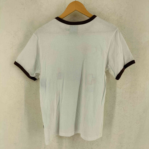 マークジェイコブス heaven by marc jacobs 23AW コットン イラスト リンガー Tシャツ レディース S
