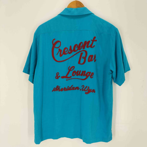 ヒューストン HOUSTON BOWLING SHIRT ボウリングシャツ メンズ M