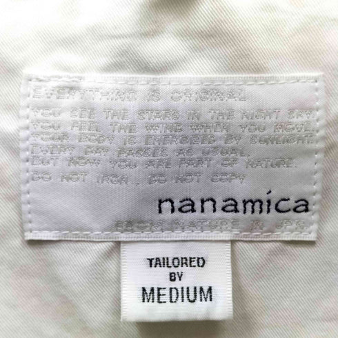 ナナミカ nanamica NYLON GORE-TEX Cruiser Jacket ナイロンゴアテックスクルーザージャケット メンズ import:M