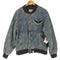 ディスイズネバーザット thisisneverthat GD Lightning Denim Varsity Jacket ダメージ加工 デニム スタジャン メンズ L