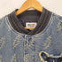 ディスイズネバーザット thisisneverthat GD Lightning Denim Varsity Jacket ダメージ加工 デニム スタジャン メンズ L
