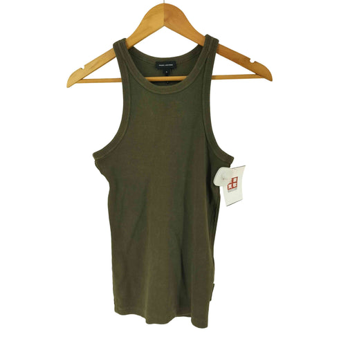 マークジェイコブス MARC JACOBS 23SS Heavy Cotton Rib Grunge Rib Tank ヘビーコットンリブグランジリブタンクトップ レディース S