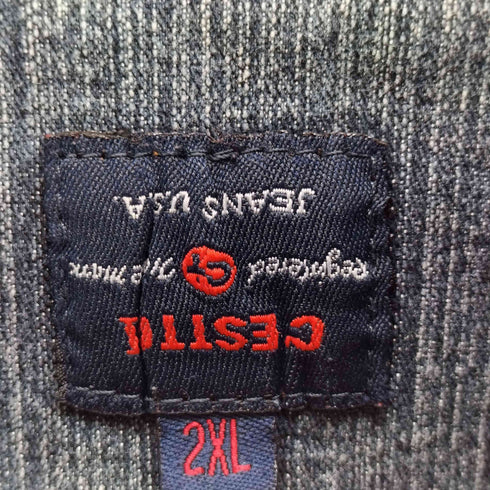 CEST TOI ウォッシュド タイト デニムジャケット Y2K レディース 2XL