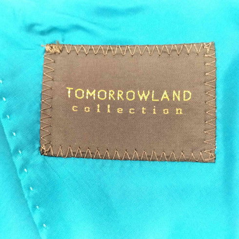 トゥモローランドコレクション TOMORROWLAND collection カルゼサーキュラー ノーカラージャケット レディース JPN:36