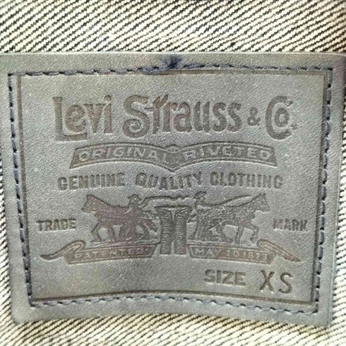 リーバイス Levis BLUETAB TYPE 2 トラッカージャケット ベスト カットオフ レディース XS