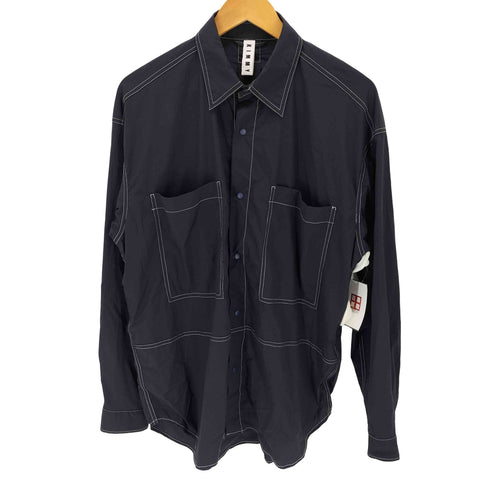 KIMMY キミー CRISPY CARGO SHIRT クリスピー カーゴ シャツ メンズ L