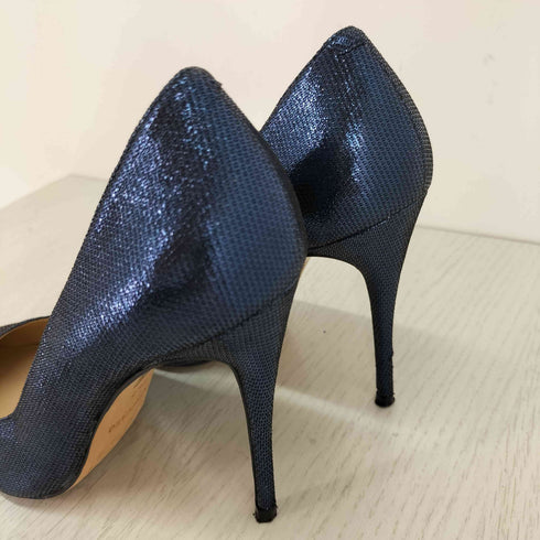 スタッカート STACCATO ポインテッドトゥ ピンヒール パンプス レディース JPN:24.5