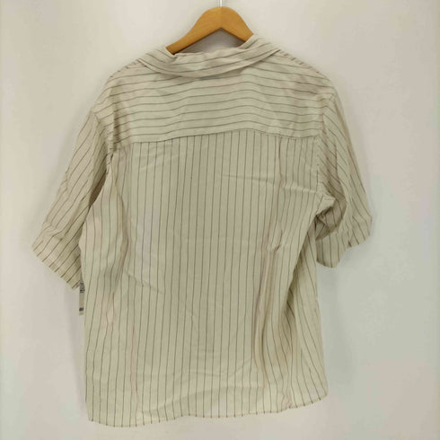 ステュディオス STUDIOUS Cupra Stripe Open Shirts キュプラストライプオープンシャツ メンズ JPN:1