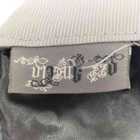 OZZ ANGELO ゴシック 刺繍 ラインストーン ジップ ネクタイ レディース