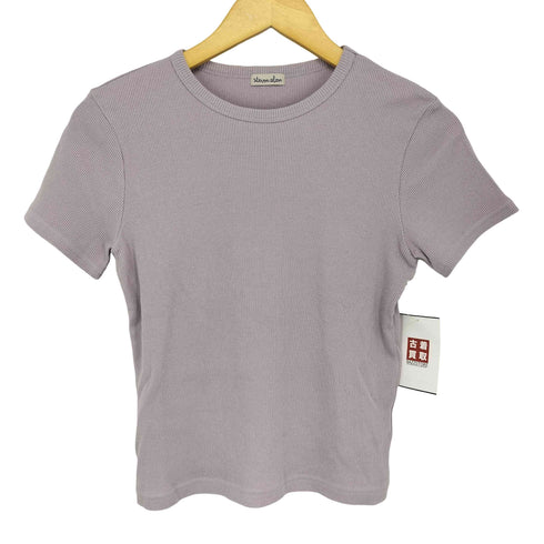 スティーブンアラン Steven Alan ラメ テレコ Tシャツ レディース
