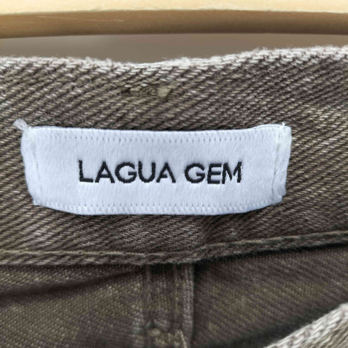 ラグアジェム LAGUA GEM センタースリットデニムショーツ レディース S