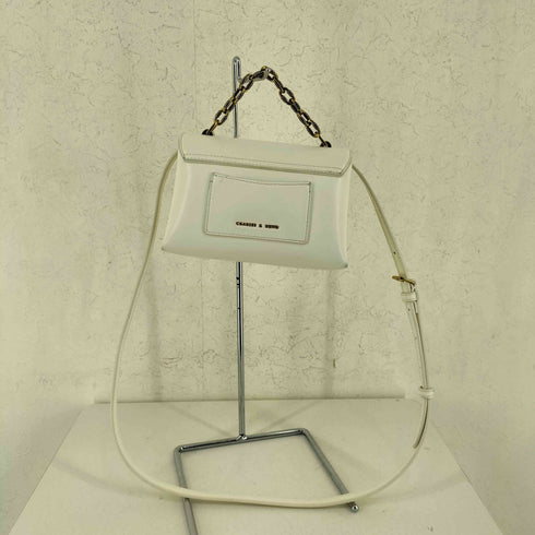 チャールズアンドキース CHARLES&KEITH 2WAYマーブルバックルショルダーバッグ レディース