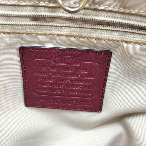コーチ COACH Cロゴ エナメル パテント トートバッグ レディース ONE SIZE