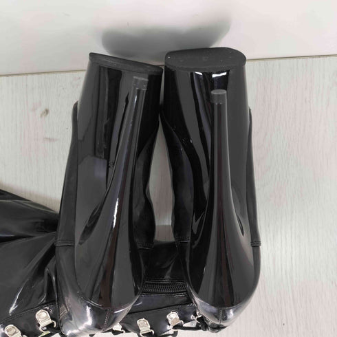 Pleaser バックレースアップサイハイブーツ レディース JPN:24.5