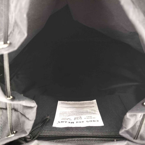 エンズアンドミーンズ ENDS and MEANS Evacuation Backpack メンズ