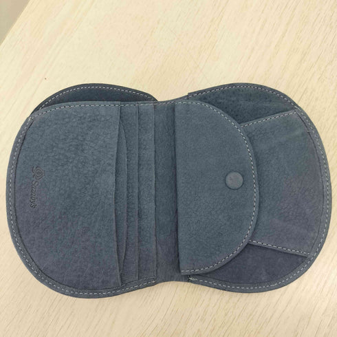 サザビー SAZABY 半月型 二つ折り財布 メンズ