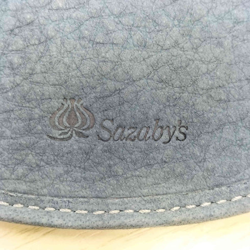 サザビー SAZABY 半月型 二つ折り財布 メンズ